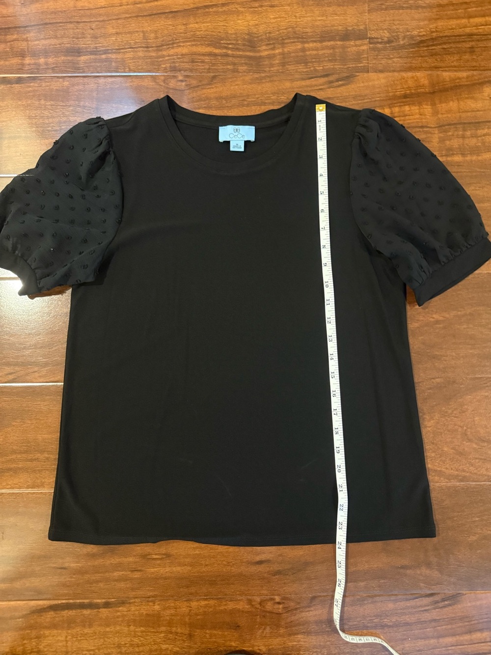Cece puff sleeve top